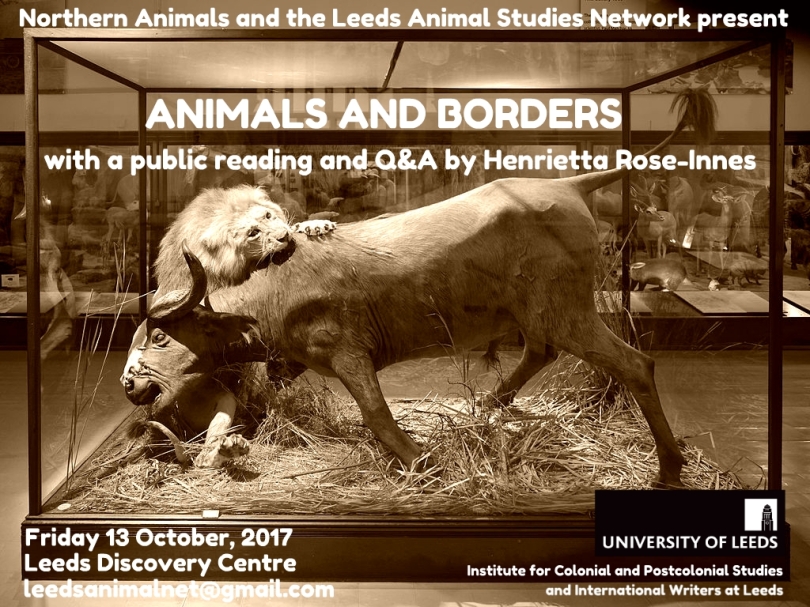 Save the date: Animals and Borders – LEEDS ANIMAL STUDIES NETWORK